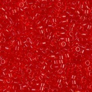 Miyuki delica kralen 11/0 - Transparent red DB-704